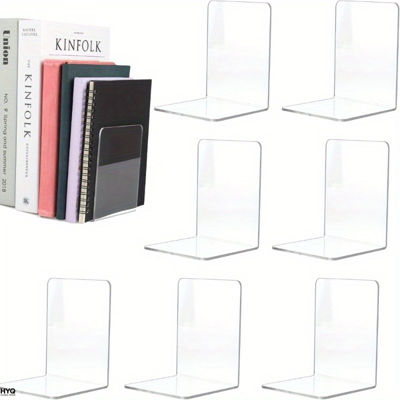 Aesthetic Bookend - مجموعة من 4/8 قطع من حاملات