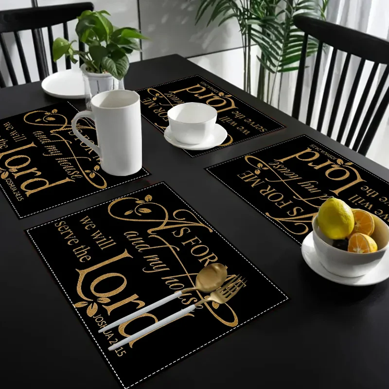 Home Decor Quotes Ideas - 4 قطع من مفارش الكتان الملهمة