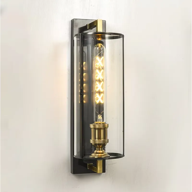 Home Decor Kitchen - مصابيح معلقة LED أسطوانية ذهبية عصرية،
