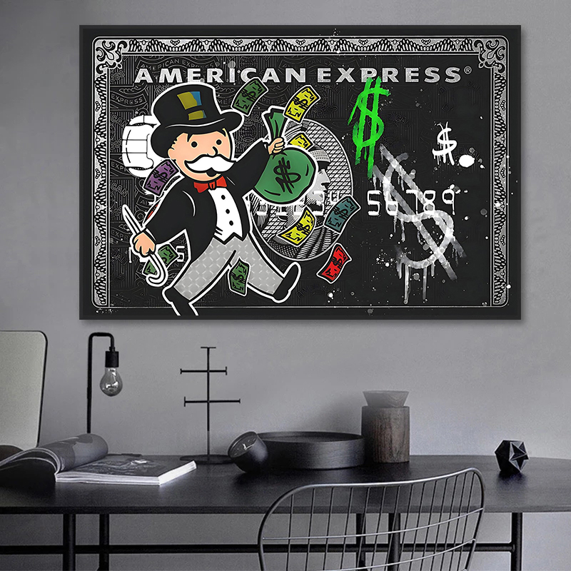 Home Decor Express - لوحة فنية بدون إطار، طباعة على