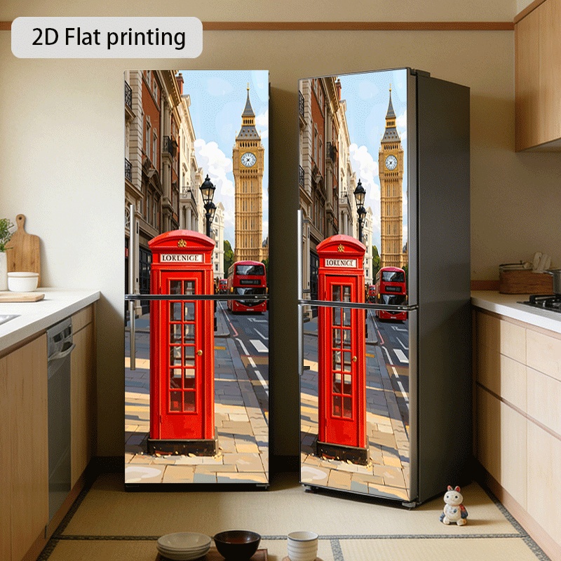 Home Decor London - ورق جدران ذاتي اللصق لتزيين المطبخ