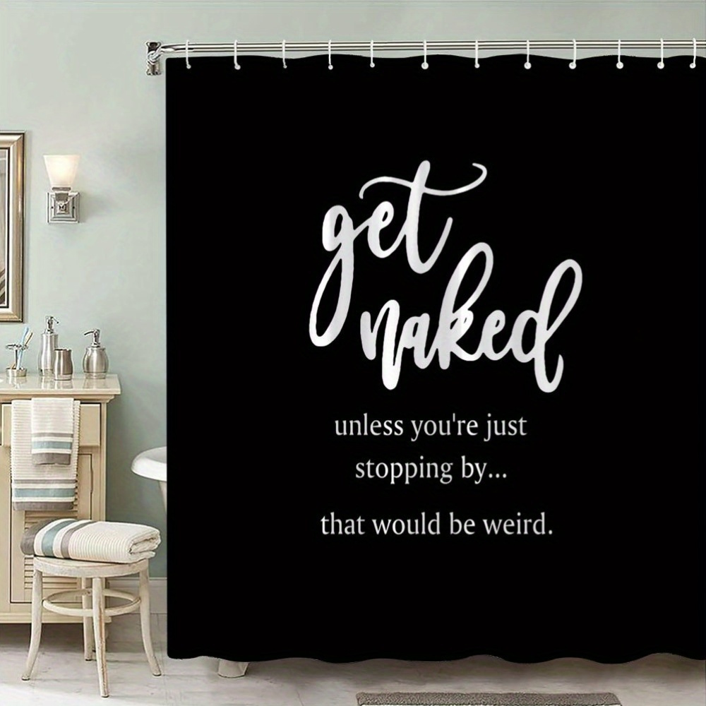 Home Decor Quotes Ideas - ستارة حمام بتصميم مرح وعصري، ديكور