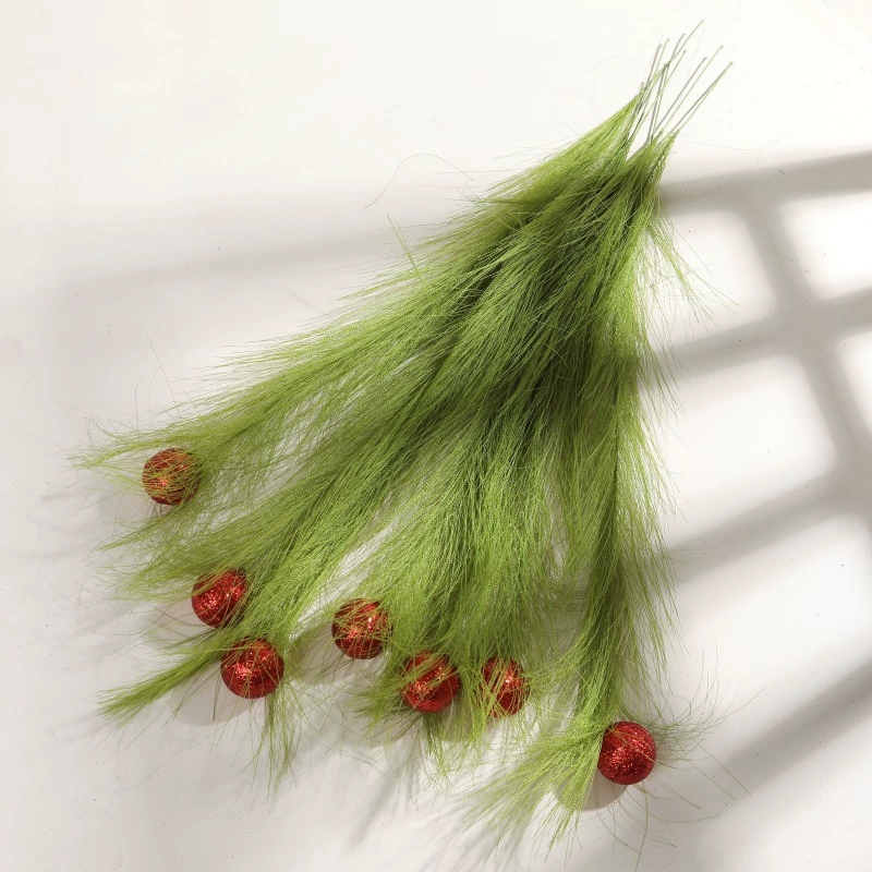 زينة عيد الميلاد على شكل غصن أ - مراجعة Pampas Grass Decor وسعره