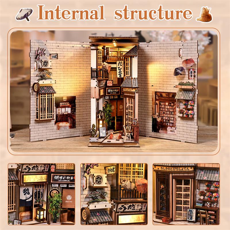 بيت Cat's Alley DIY المصغر - م - مراجعة Home Decor Catalog وسعره