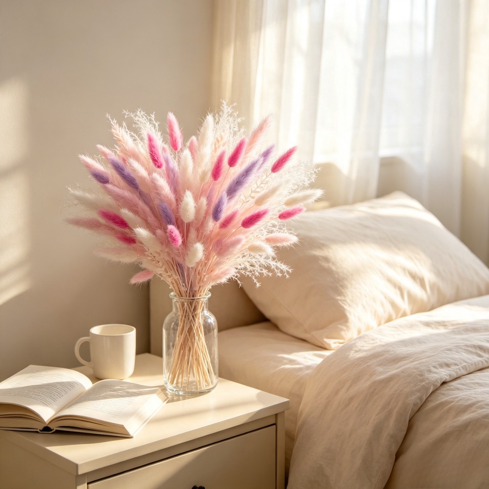 باقة زهور مجففة فاخرة وراقية،  - مراجعة Dried Flower Bouquet وسعره