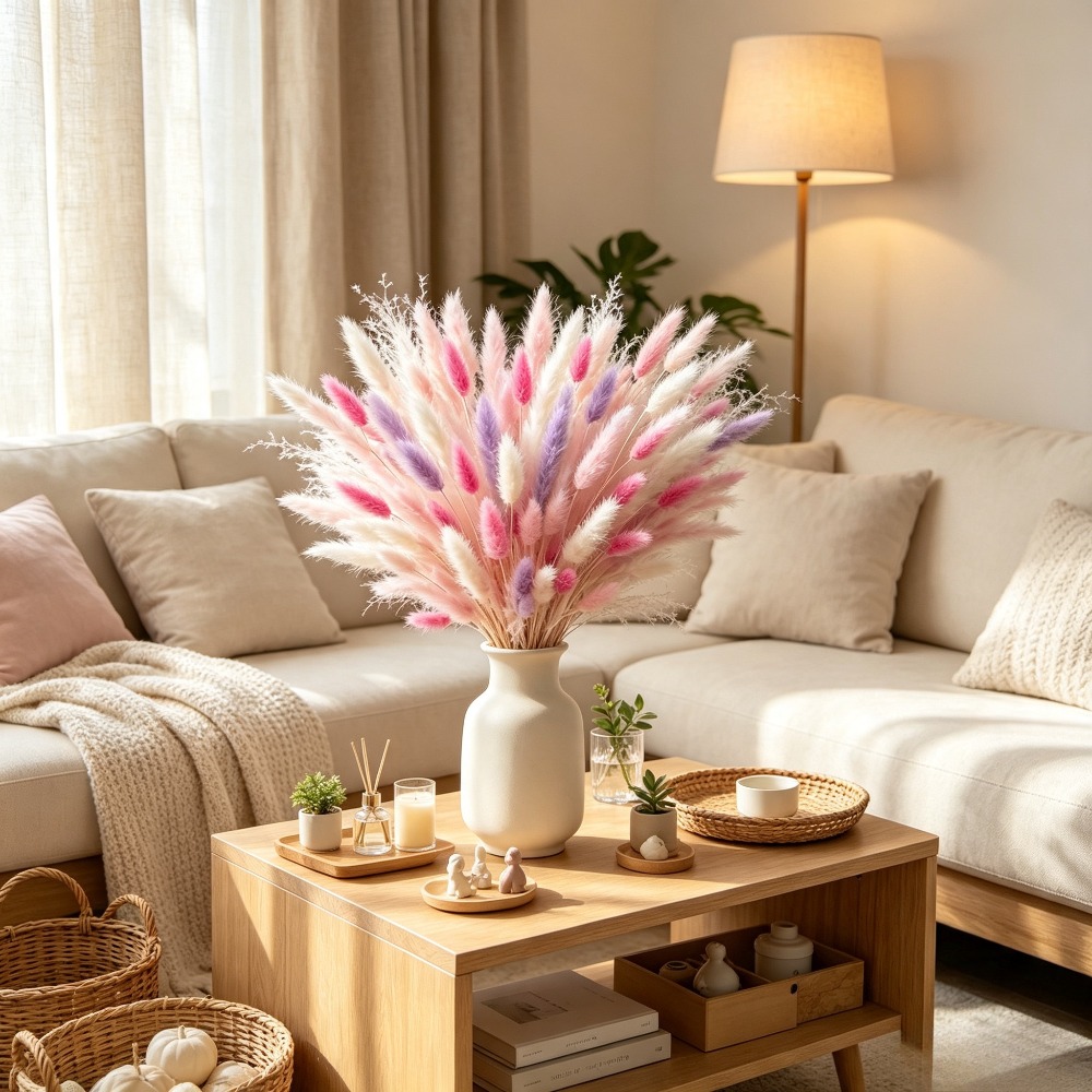 باقة زهور مجففة فاخرة وراقية،  - مراجعة Dried Flower Bouquet وسعره