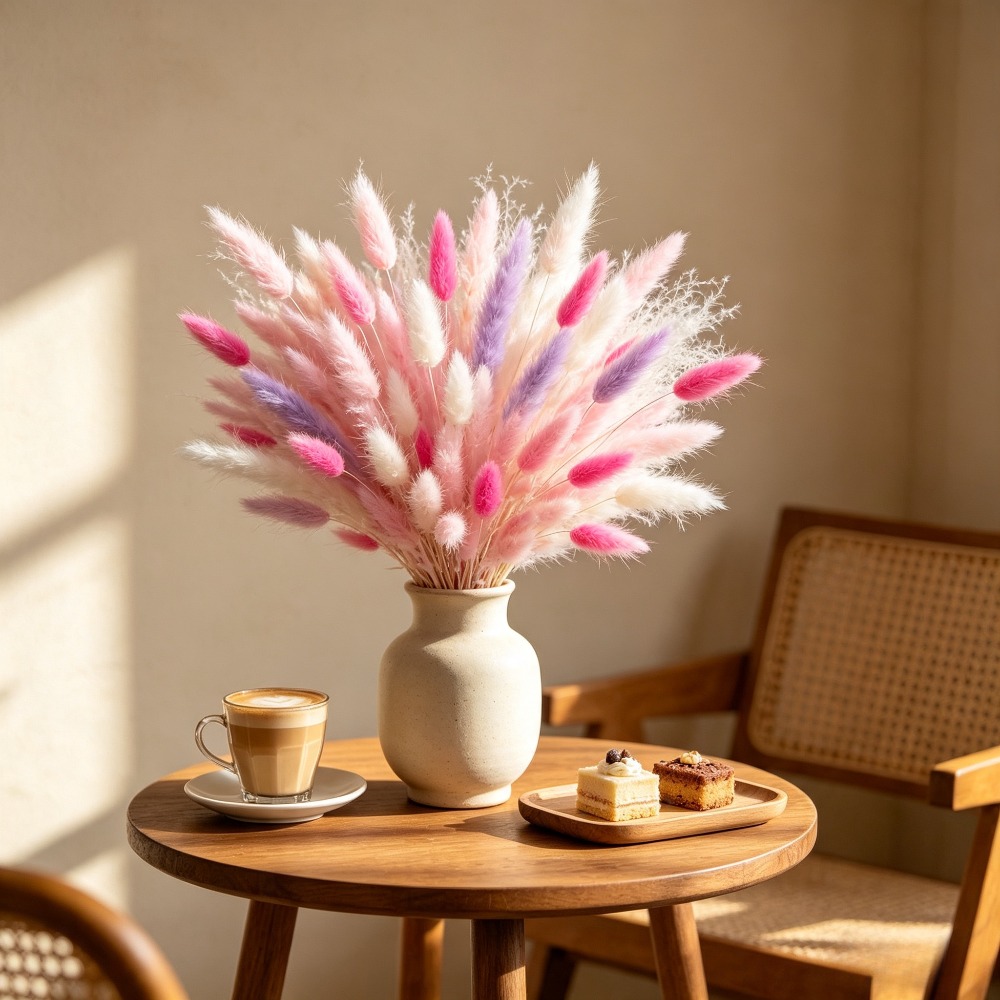 باقة زهور مجففة فاخرة وراقية،  - مراجعة Dried Flower Bouquet وسعره