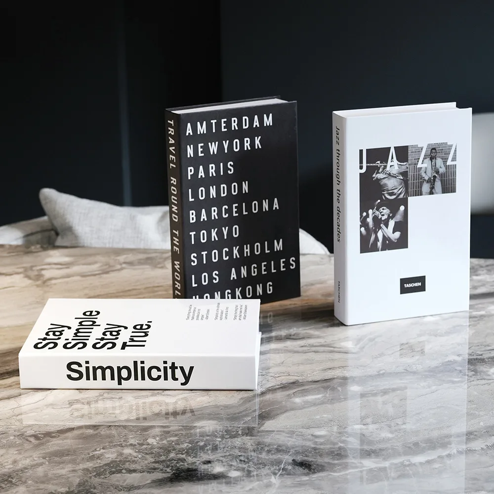 3 قطع/مجموعة كتب محاكاة للديكو - مراجعة Home Decor Catalog وسعره