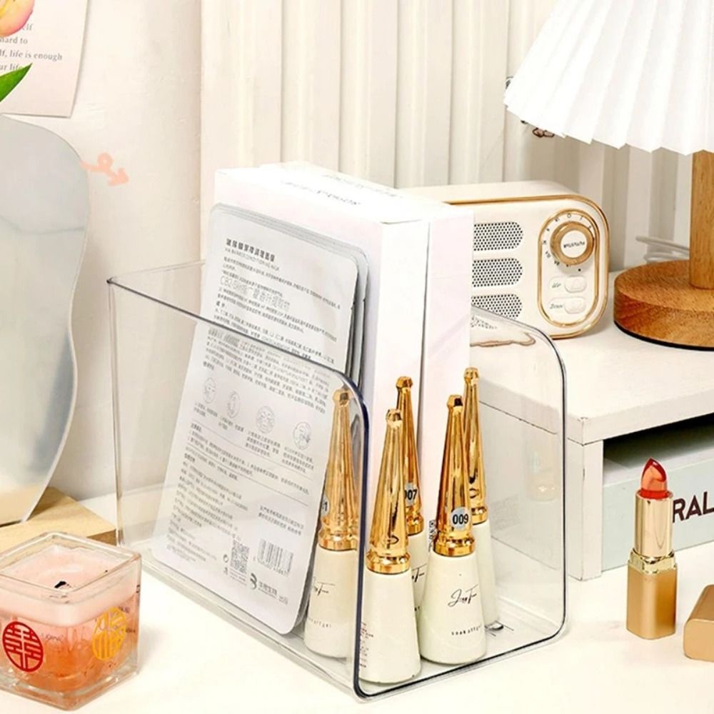 حامل كتب بسيط من الأكريليك على - مراجعة Aesthetic Bookend وسعره