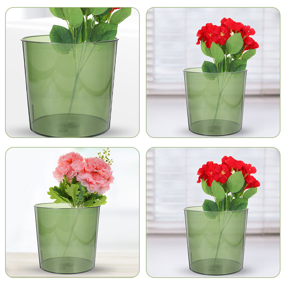 5 قطع من دلاء الزهور الشفافة ا - مراجعة Home Decor Vase With Flowers وسعره