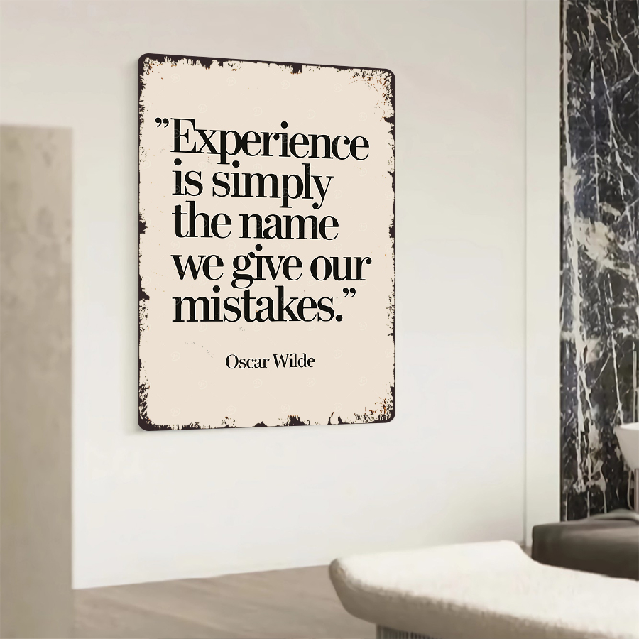 أوسكار وايلد اقتباس تجربة الأخ - مراجعة Home Decor Quotes Ideas وسعره