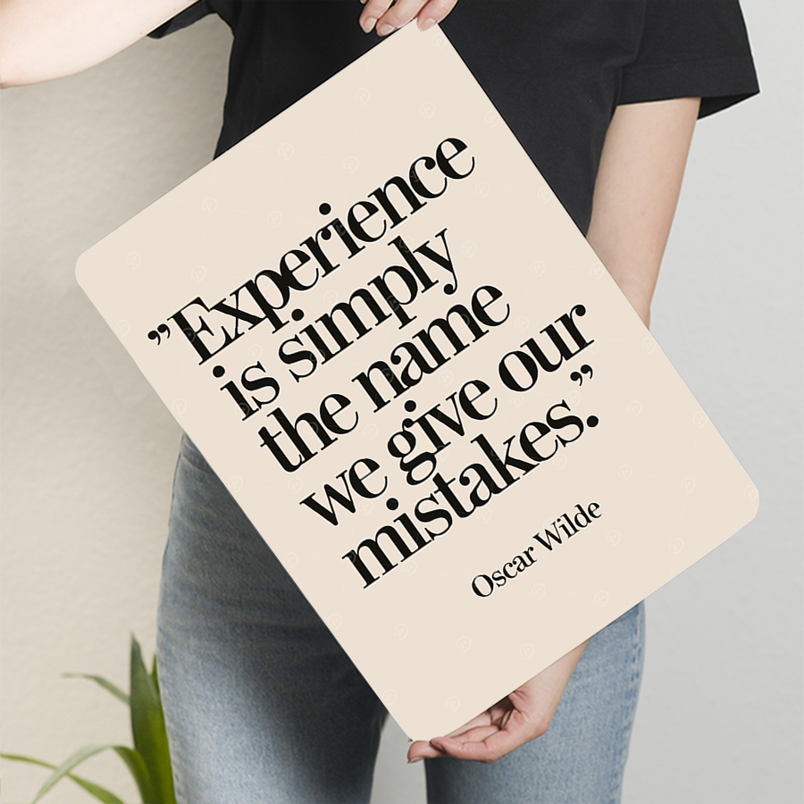 أوسكار وايلد اقتباس تجربة الأخ - مراجعة Home Decor Quotes Ideas وسعره
