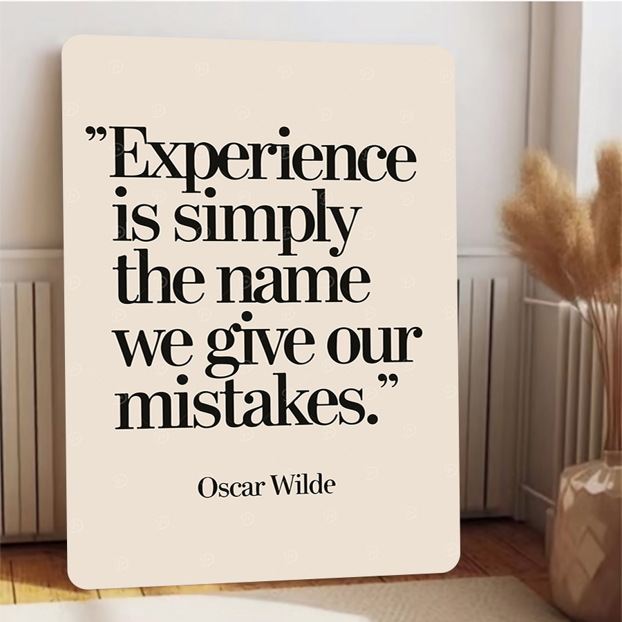 أوسكار وايلد اقتباس تجربة الأخ - مراجعة Home Decor Quotes Ideas وسعره