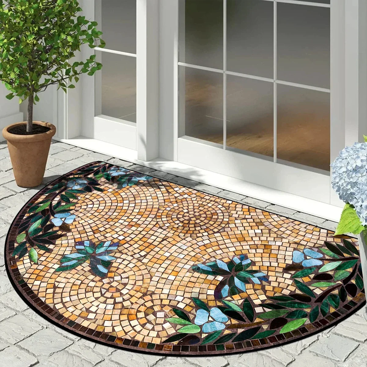 مدخل ممسحة حديقة زينة باب دخول - مراجعة Home Decor Online Game وسعره