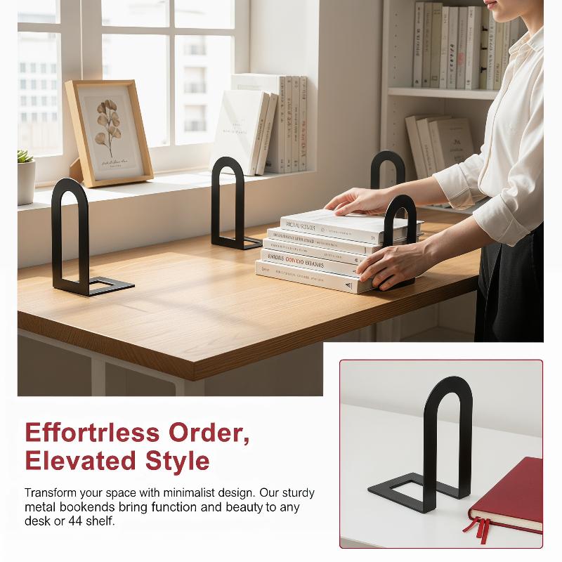 زوج من حاملات الكتب الحديدية ع - مراجعة Aesthetic Bookend وسعره