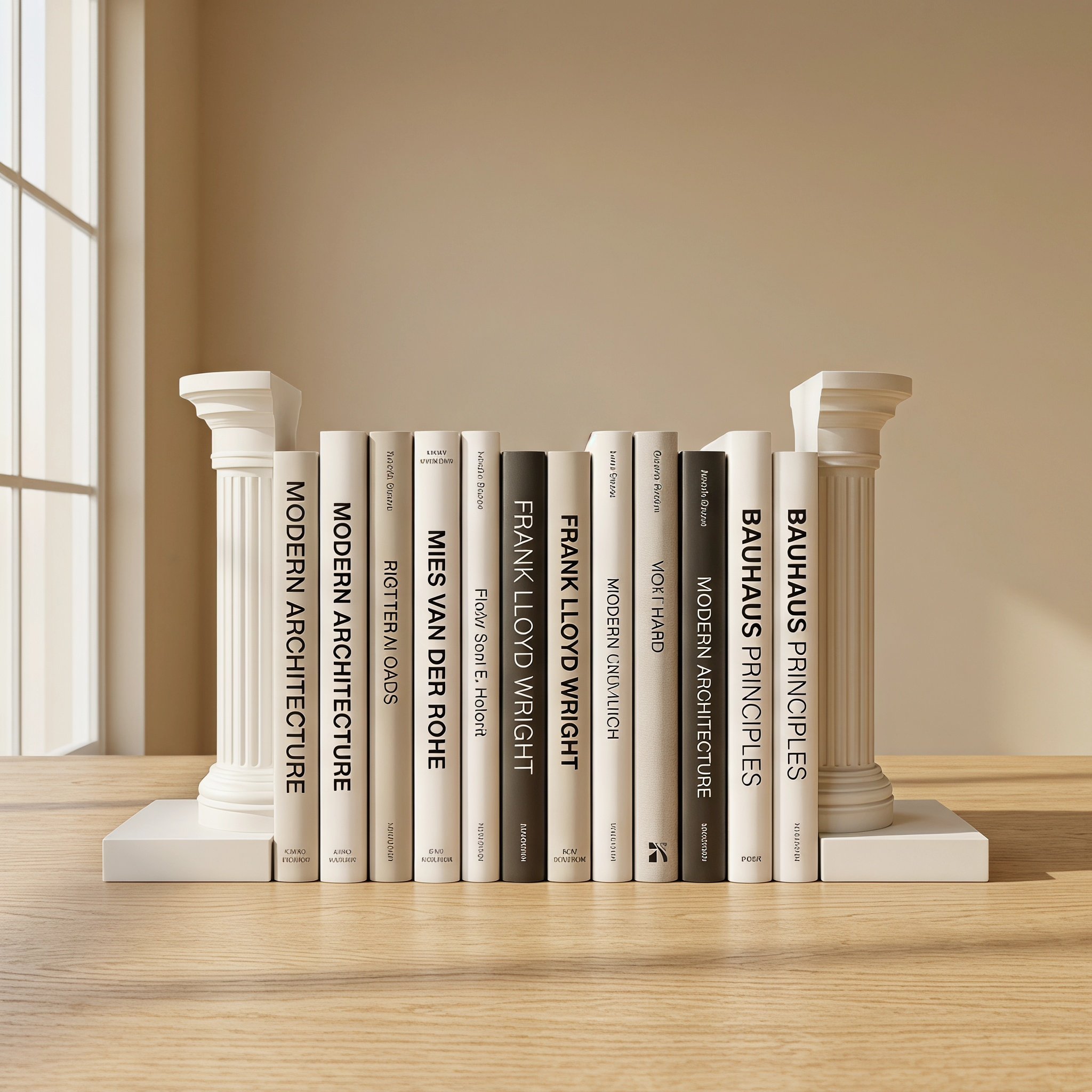 قطعتان من مساند الكتب على شكل  - مراجعة Aesthetic Bookend وسعره