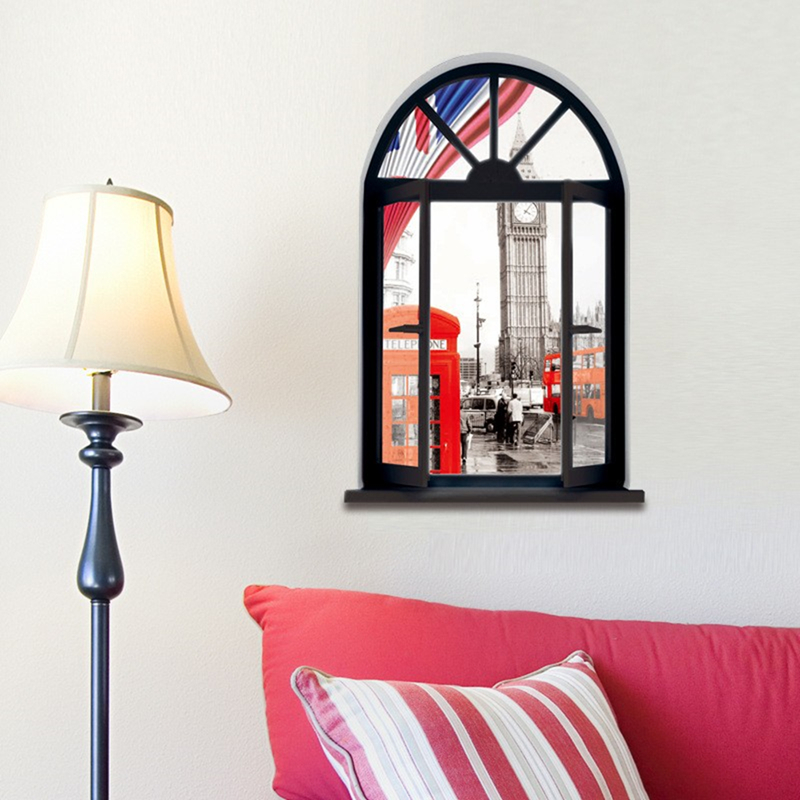 مدينة لندن شارع عرض جدارية على - مراجعة Home Decor London وسعره