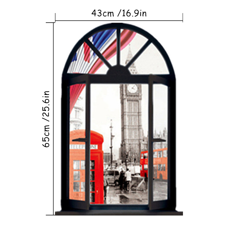 مدينة لندن شارع عرض جدارية على - مراجعة Home Decor London وسعره