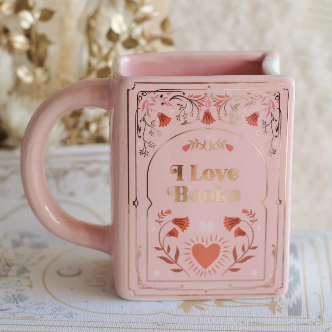 كوب سيراميك على شكل كتاب مع مق - مراجعة Home Decor Catalog وسعره