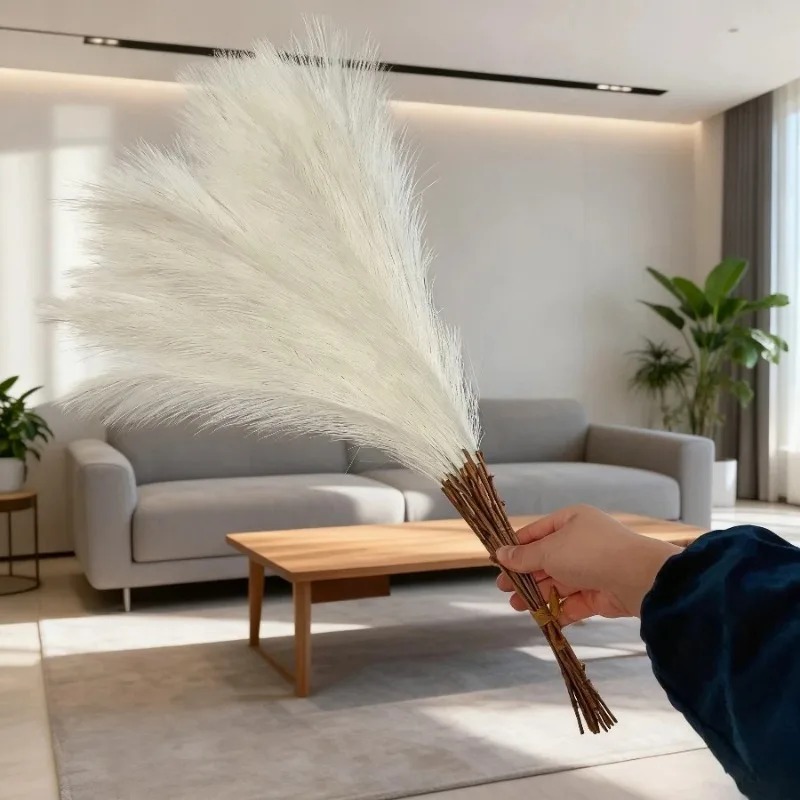 حزمة عشب البامباس الاصطناعي ال - مراجعة Pampas Grass Decor وسعره