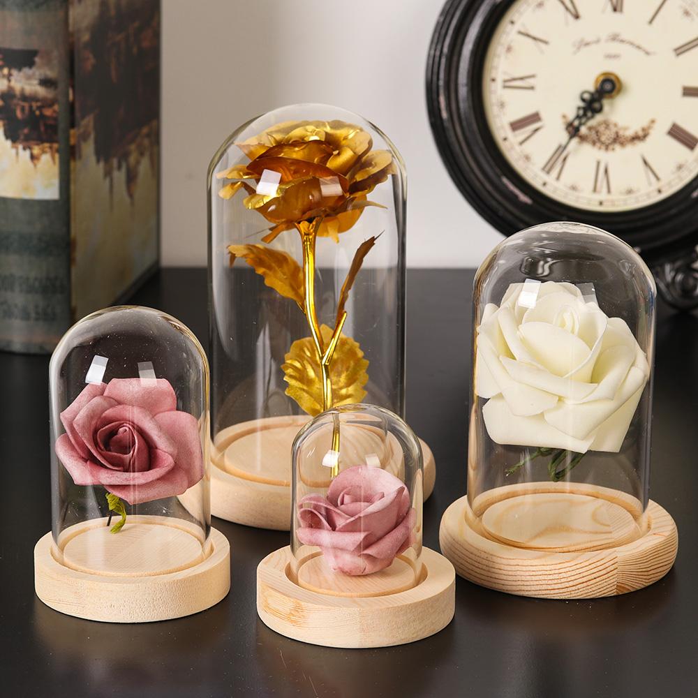 مزهرية زجاجية للديكور المنزلي  - مراجعة Home Decor Vase With Flowers وسعره