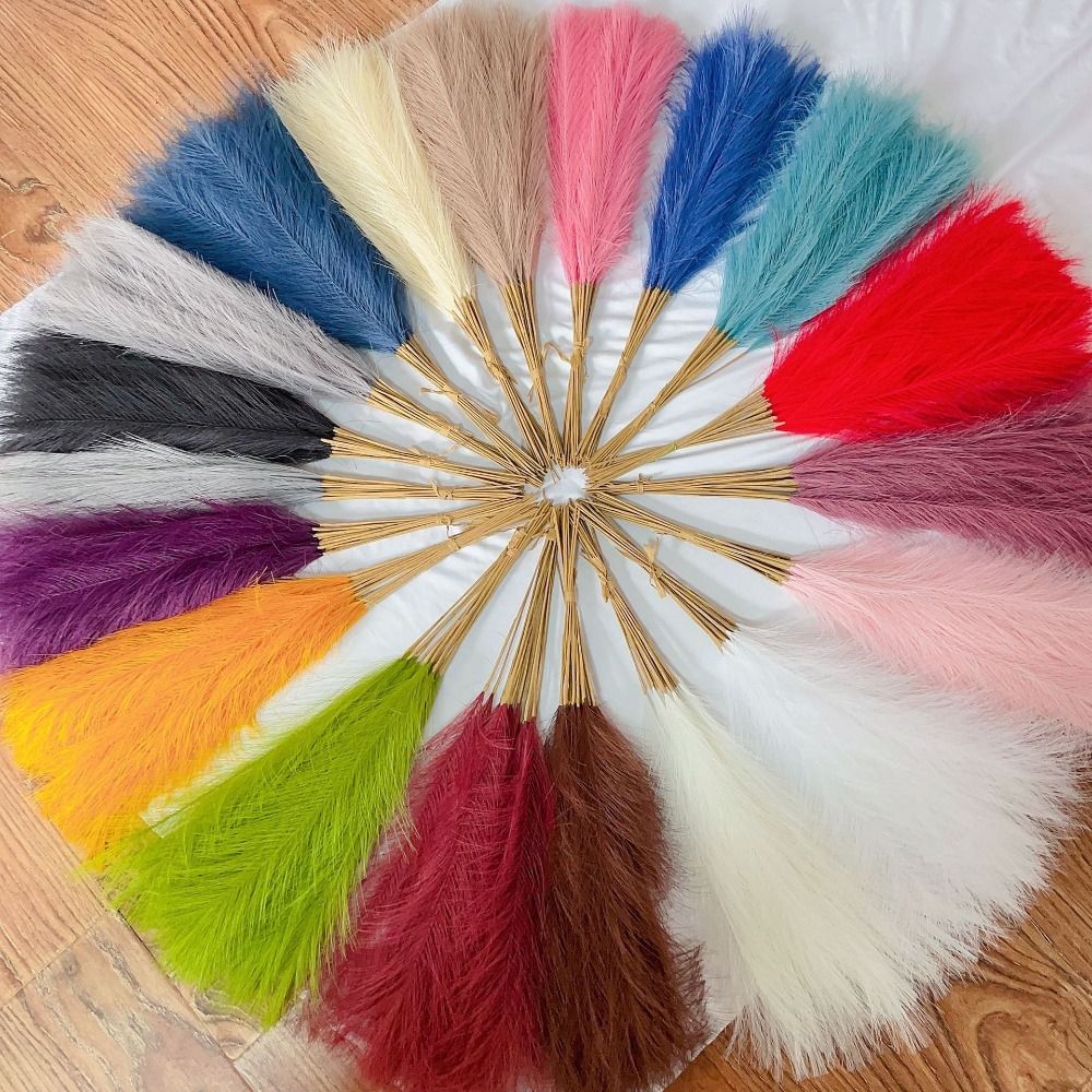 مجموعة من 10 قطع من عشب البامب - مراجعة Pampas Grass Decor وسعره