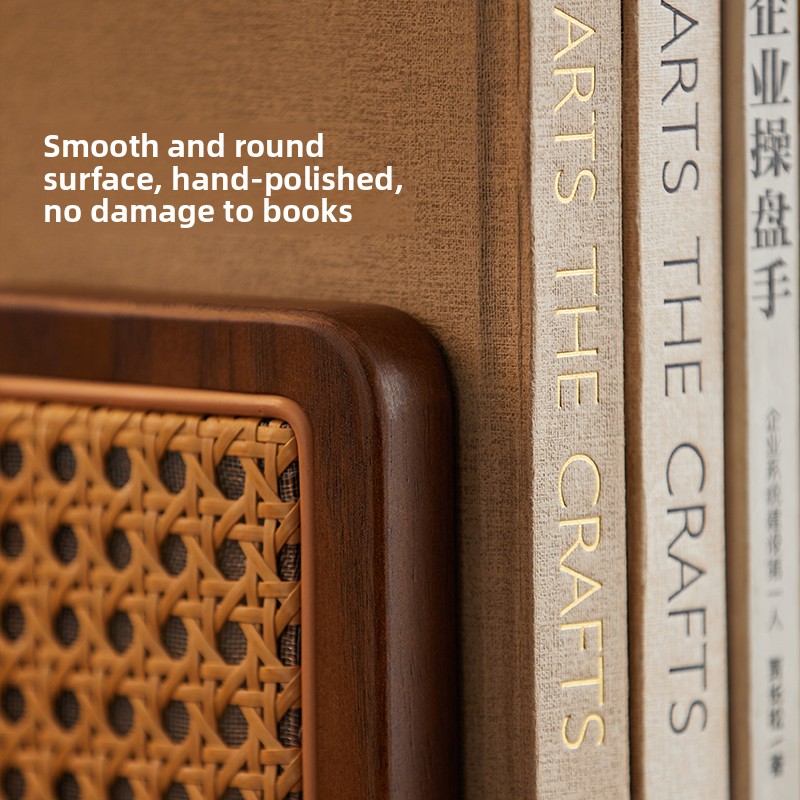 حامل كتب إبداعي منسوج من الروط - مراجعة Aesthetic Bookend وسعره