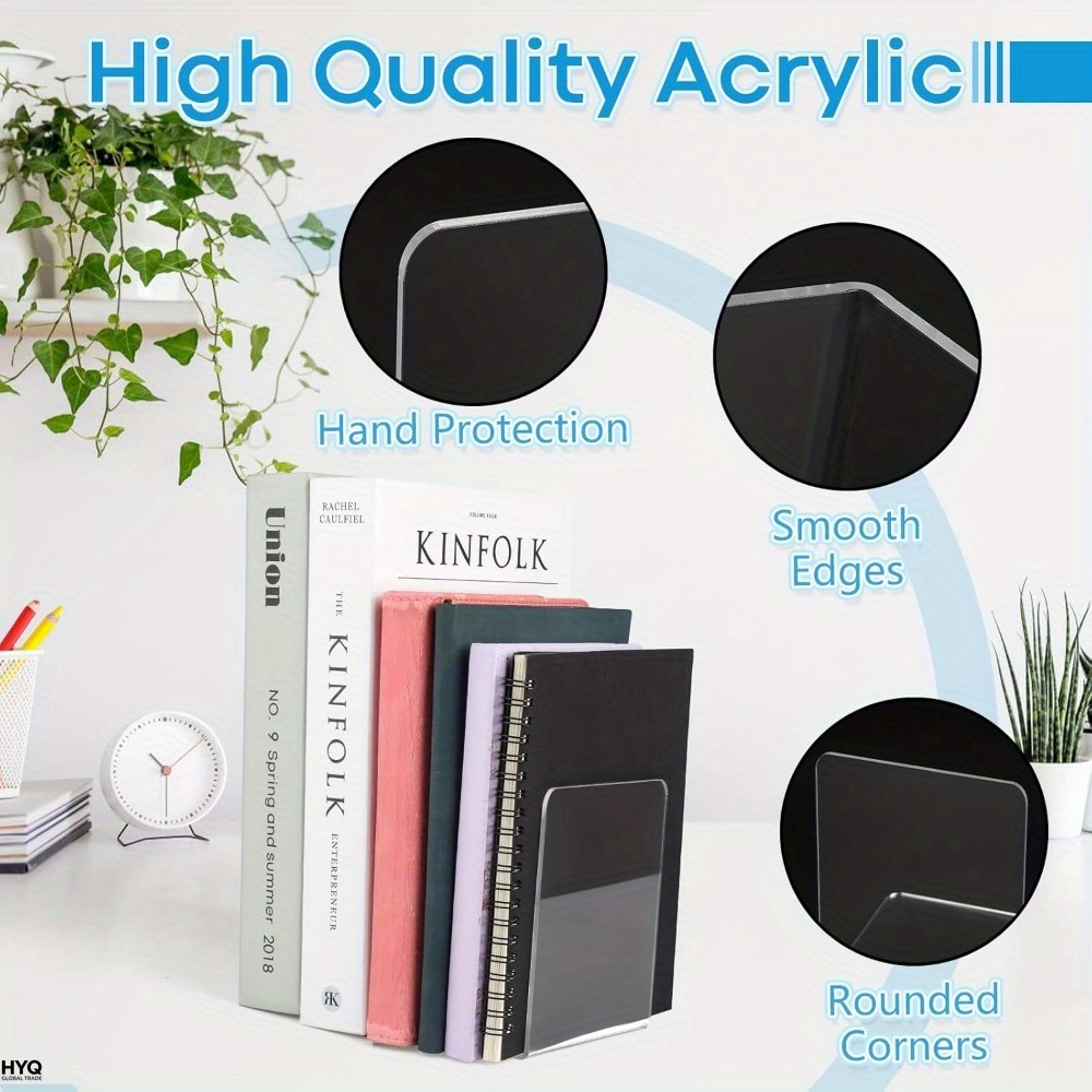 مجموعة من 4/8 قطع من حاملات ال - مراجعة Aesthetic Bookend وسعره