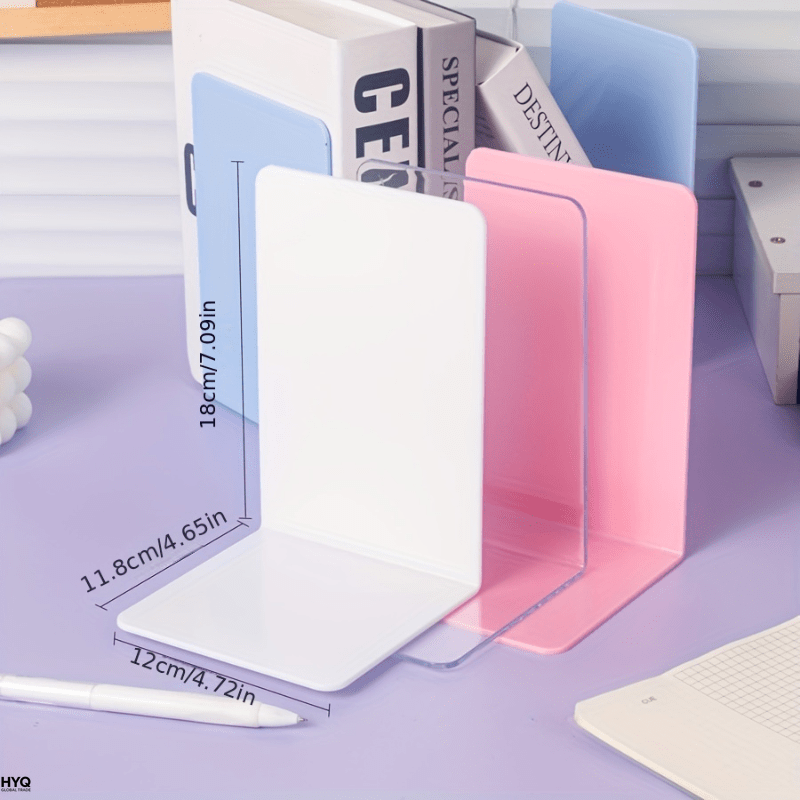مجموعة من 4/8 قطع من حاملات ال - مراجعة Aesthetic Bookend وسعره