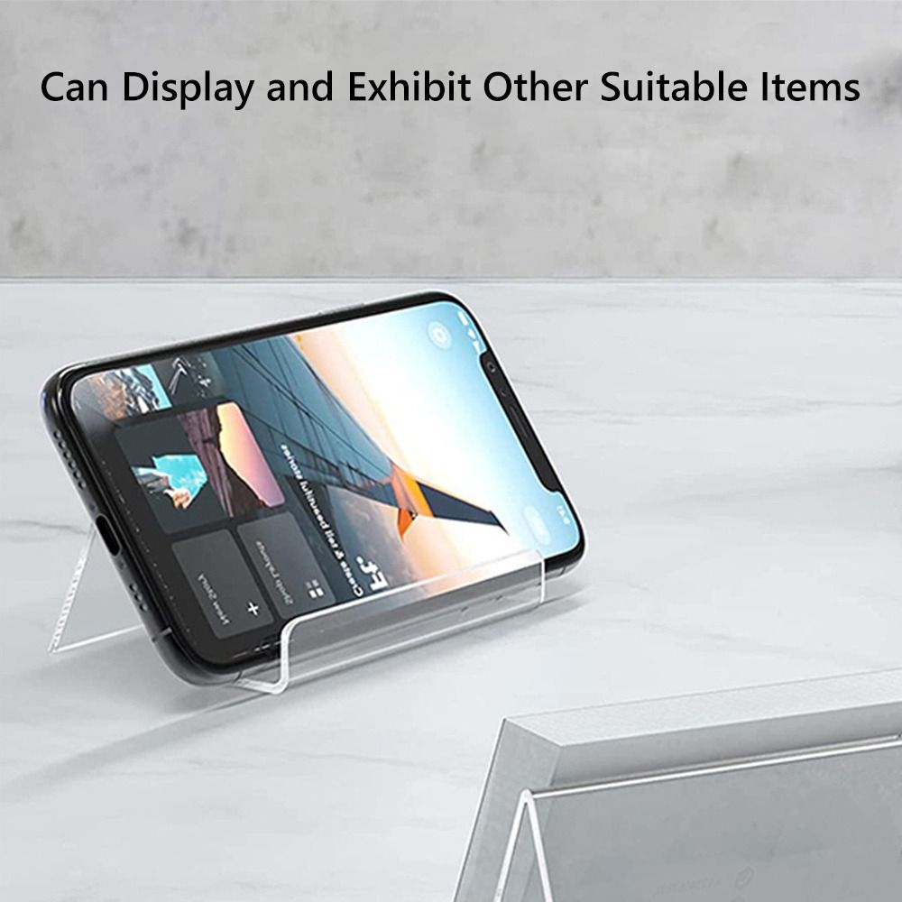 حامل كتب أكريليك شفاف متعدد ال - مراجعة Aesthetic Bookend وسعره