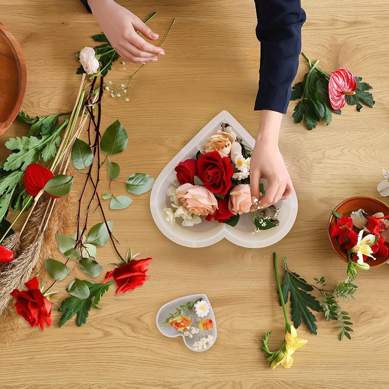 قالب راتنجات الايبوكسي على شكل - مراجعة Dried Flower Bouquet وسعره