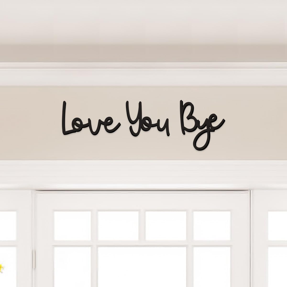 لافتة خشبية من Love yo ، ديكور - مراجعة Home Decor Express وسعره
