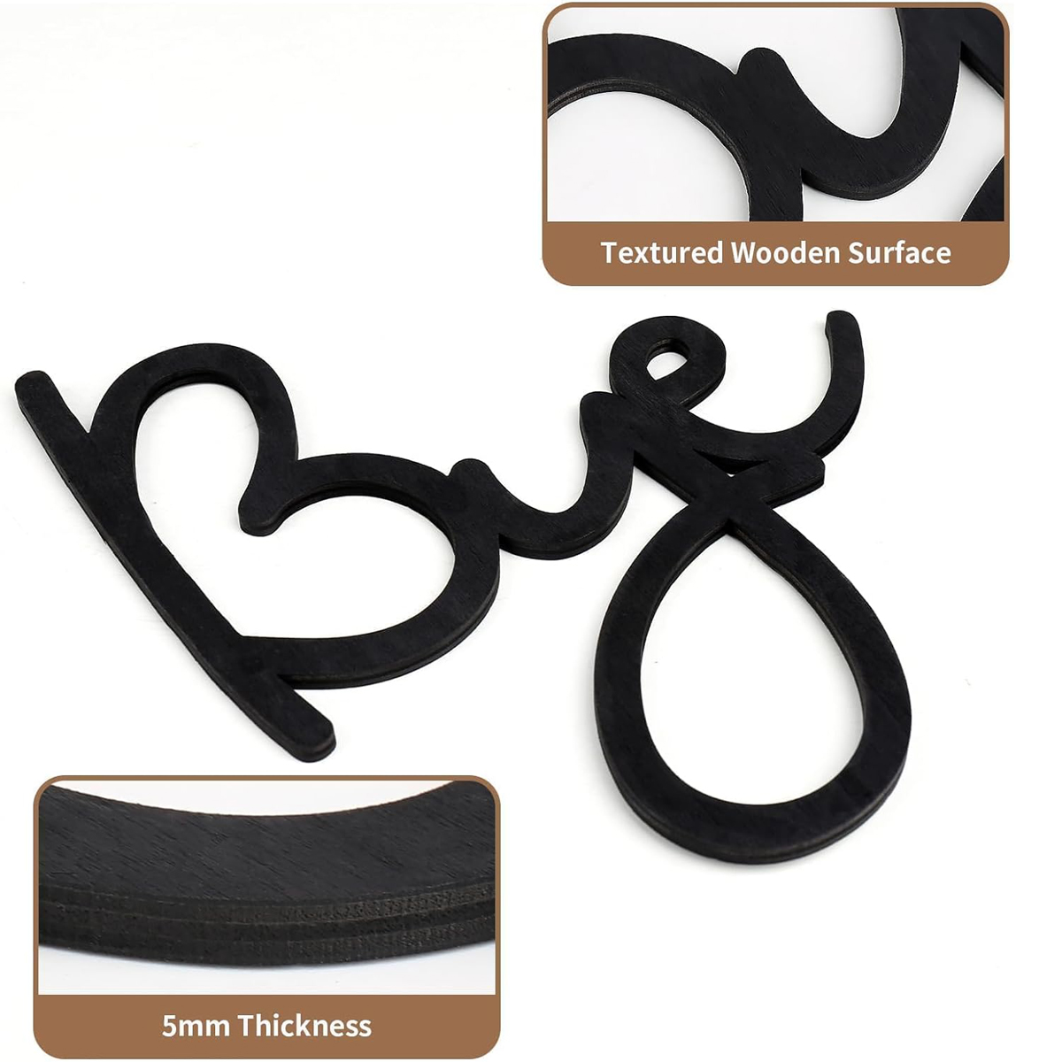 لافتة خشبية من Love yo ، ديكور - مراجعة Home Decor Express وسعره