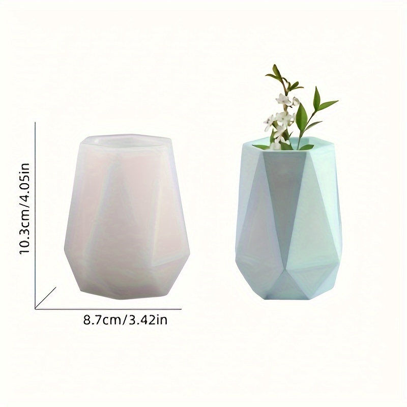 قالب سيليكون لصنع مزهرية بتصمي - مراجعة Home Decor Vase With Flowers وسعره