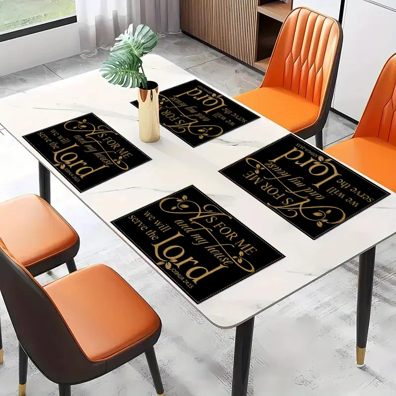 4 قطع من مفارش الكتان الملهمة  - مراجعة Home Decor Quotes Ideas وسعره