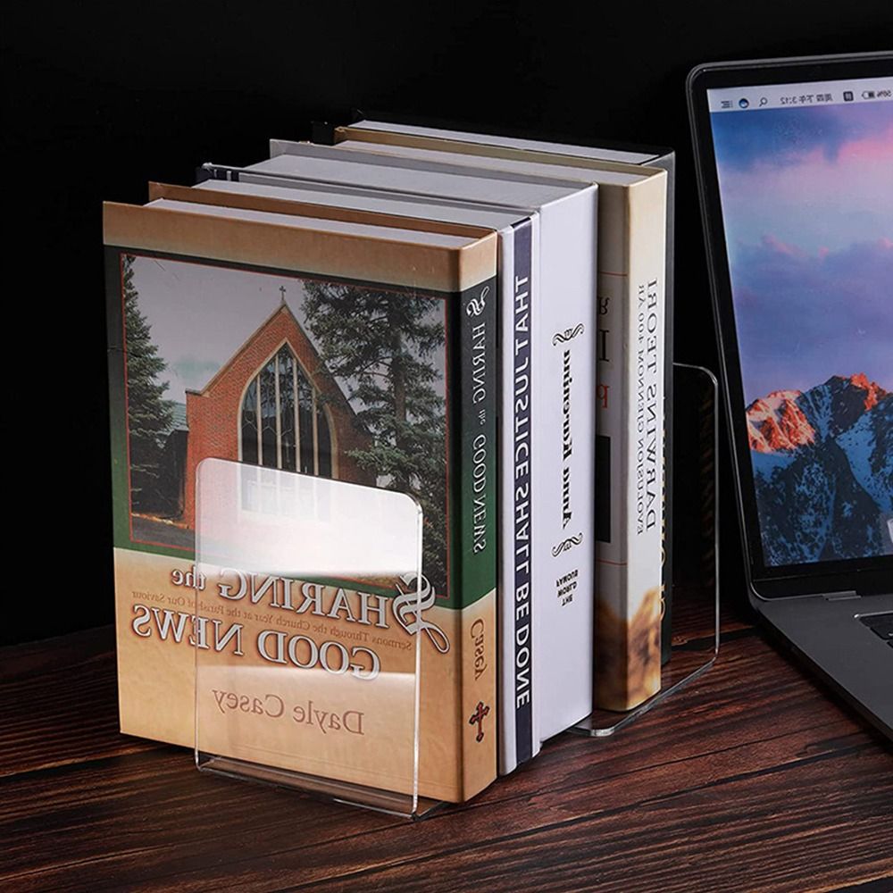 حامل كتب أكريليك عالي الجودة،  - مراجعة Aesthetic Bookend وسعره