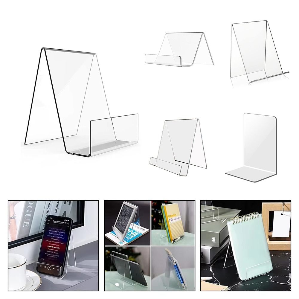 حامل كتب أكريليك عالي الجودة،  - مراجعة Aesthetic Bookend وسعره