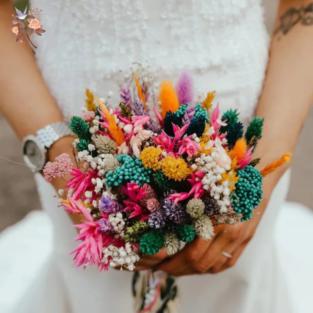 الزهور المجففة الملونة باقة ال - مراجعة Pampas Grass Decor وسعره