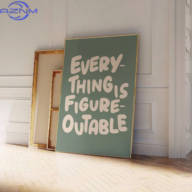 ملصق جداري تحفيزي من AZNM، لوح - مراجعة Home Decor Quotes Ideas وسعره