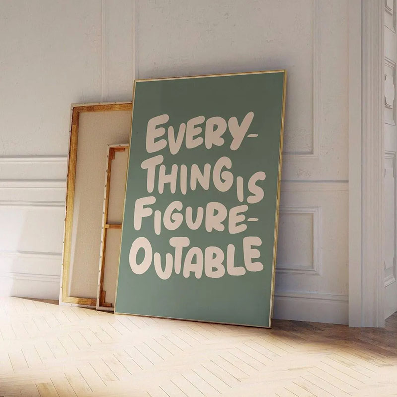 ملصق جداري بعبارات ملهمة، فن ج - مراجعة Home Decor Quotes Ideas وسعره