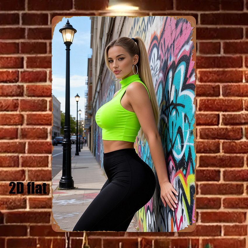 لافتة معدنية عتيقة ثنائية الأب - مراجعة Home Decor Games Free وسعره