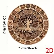 لافتة خشبية مسطحة ثنائية الأبع - مراجعة Home Decor Express وسعره
