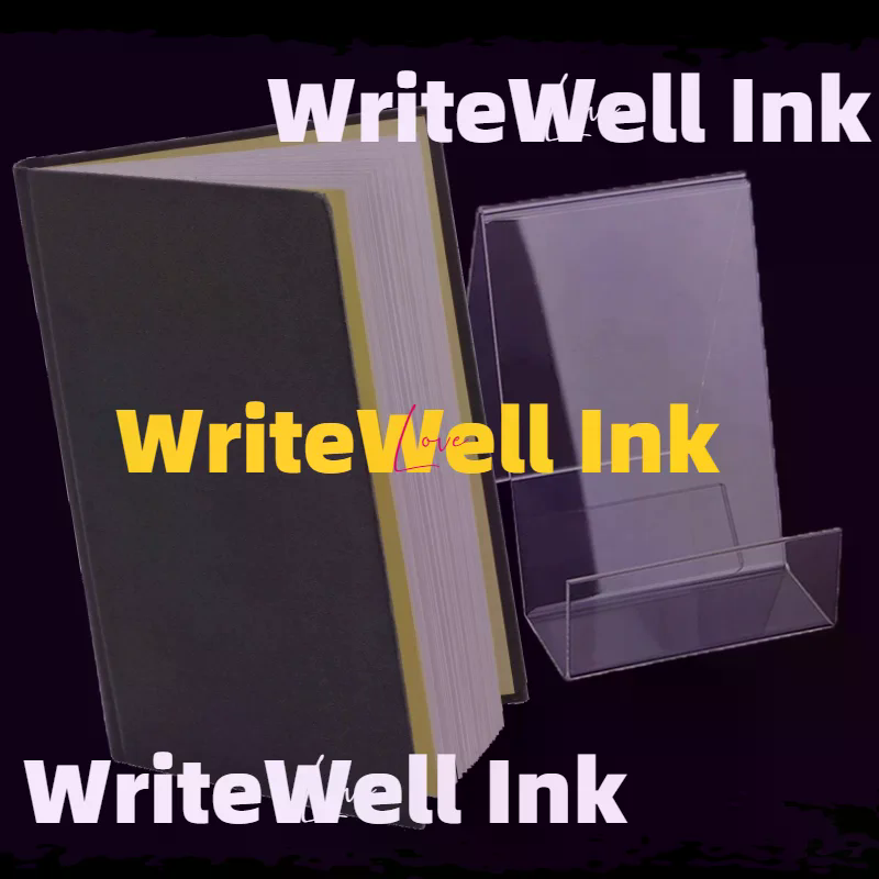 حامل كتب أكريليك شفاف، رف تخزي - مراجعة Aesthetic Bookend وسعره
