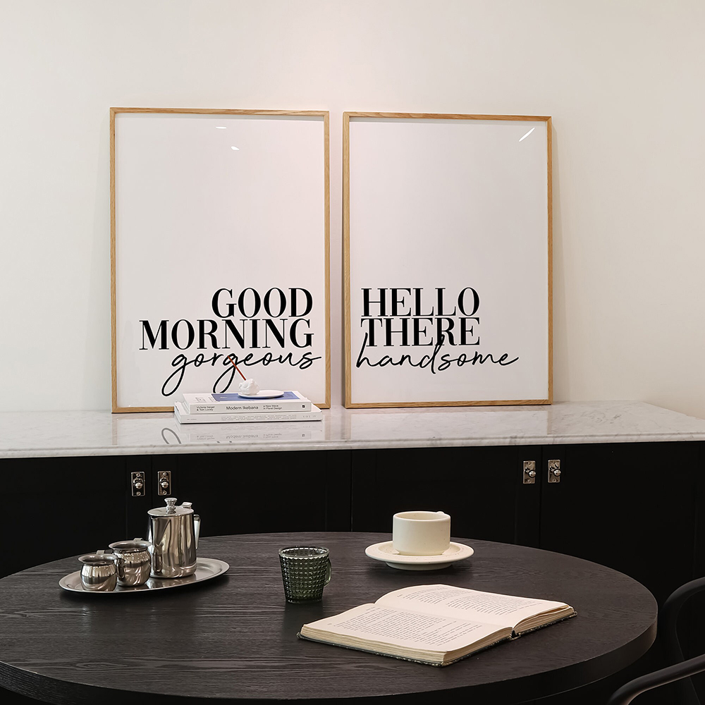 اقتباسات صباح الخير ملصقات ومط - مراجعة Home Decor Quotes Ideas وسعره