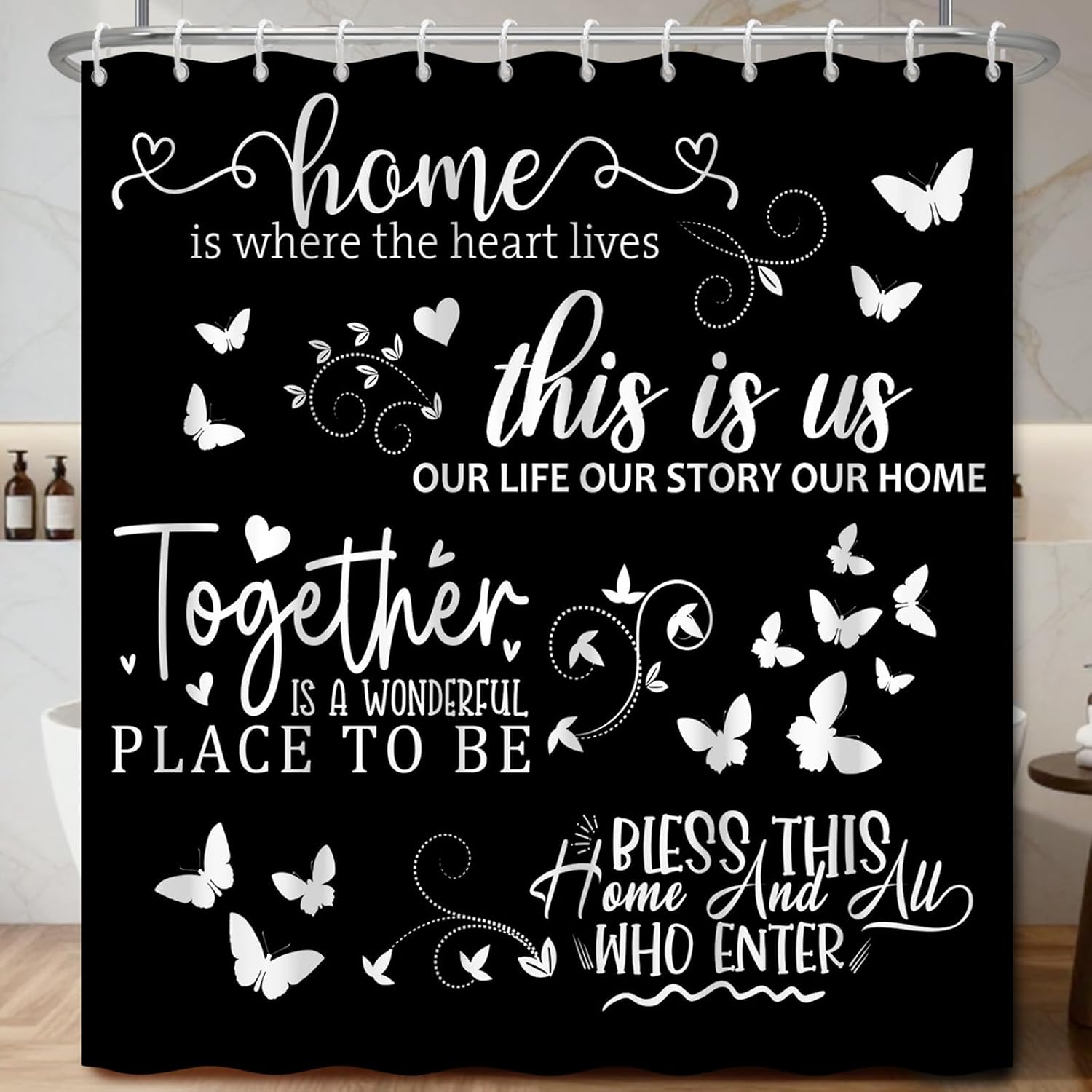 ستارة دش سوداء بتصميم بوهيمي ر - مراجعة Home Decor Quotes Ideas وسعره