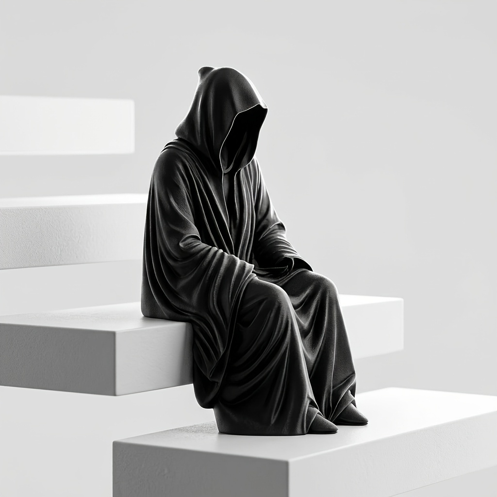 حامل كتب على شكل ملاك الموت مط - مراجعة Aesthetic Bookend وسعره