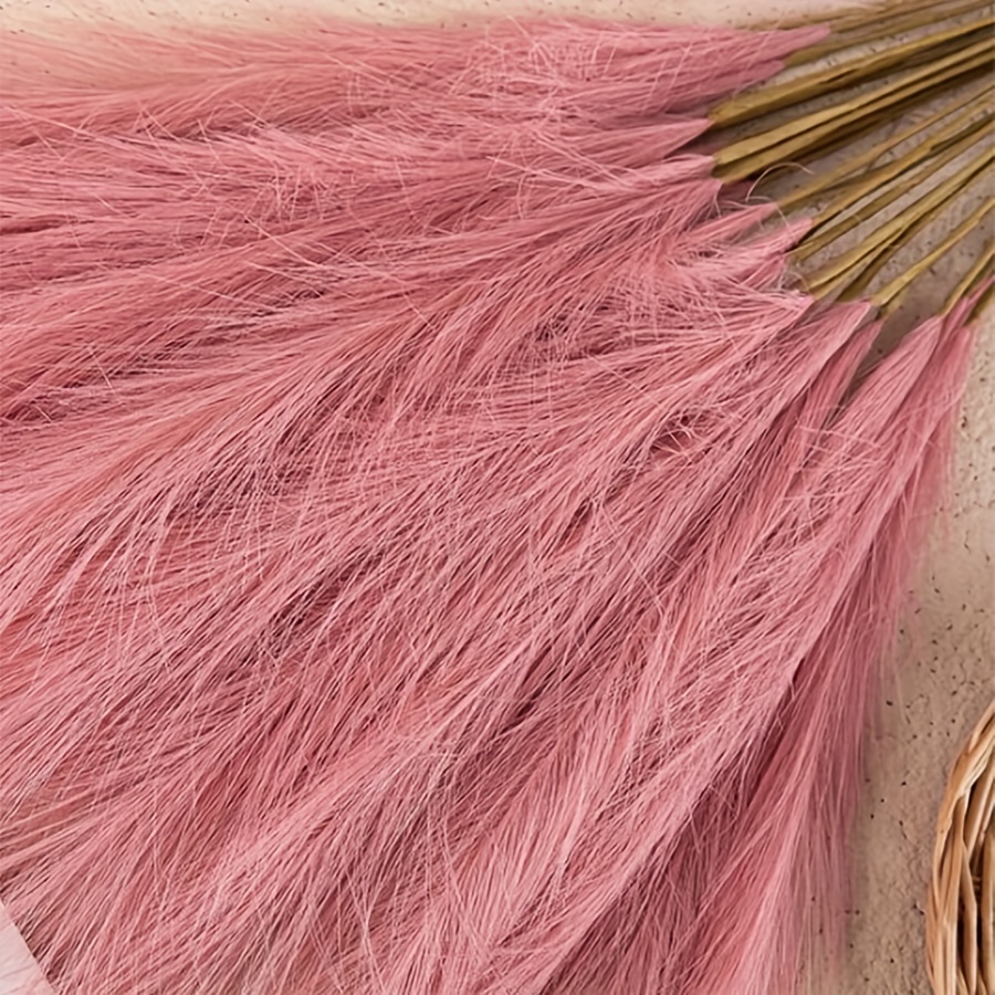 ريشة صناعية لمحاكاة عشب السمبط - مراجعة Pampas Grass Decor وسعره