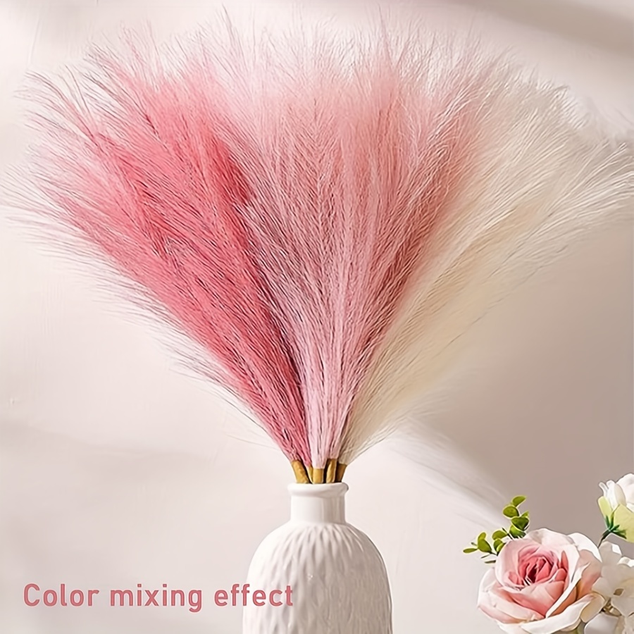 ريشة صناعية لمحاكاة عشب السمبط - مراجعة Pampas Grass Decor وسعره