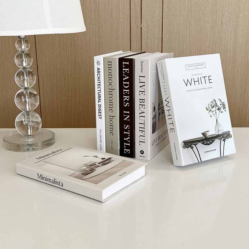 زخرفة كتب مزيفة بسيطة لديكور ا - مراجعة Home Decor Catalog وسعره