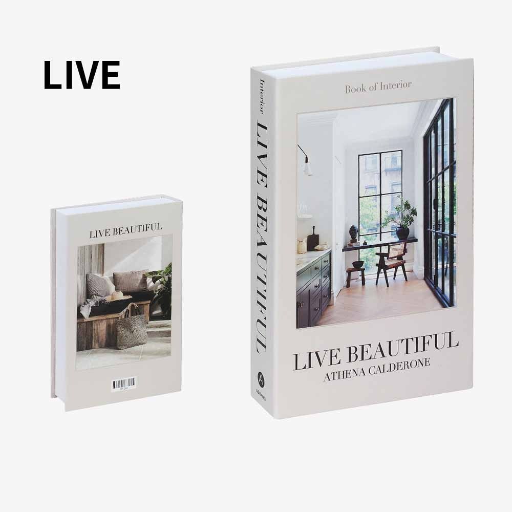 زخرفة كتب مزيفة بسيطة لديكور ا - مراجعة Home Decor Catalog وسعره